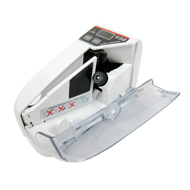 V30 Mini Portable Multi Paper Currency Counting Money Counter, EU Plug