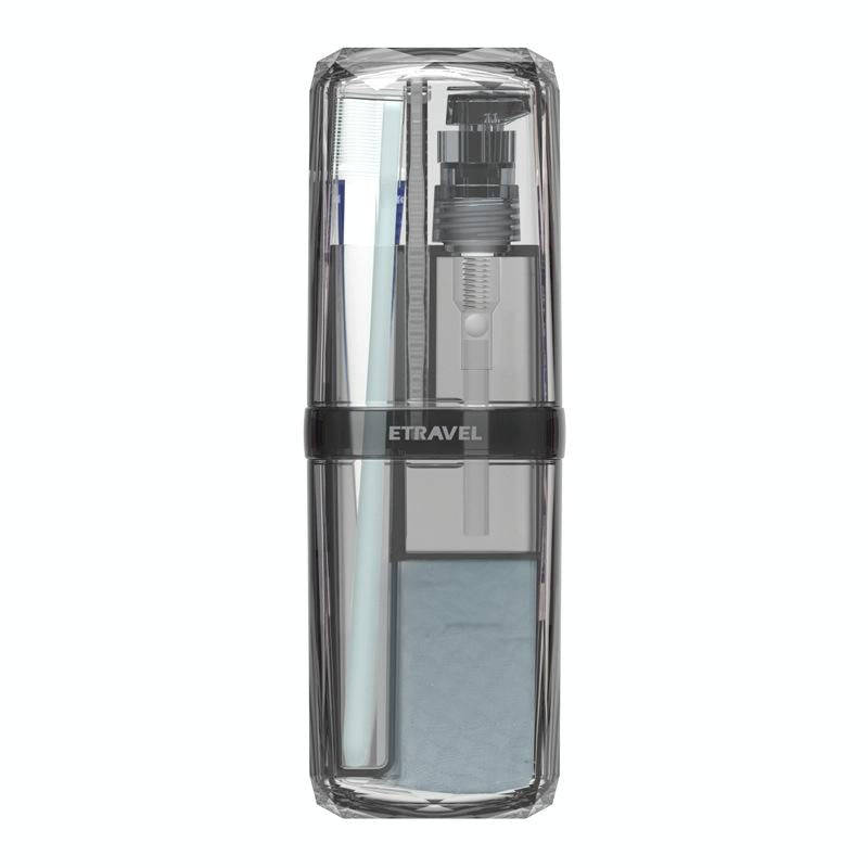 2 in 1 Traveling Wash Set Multi-function Travel Wash Cup Toothpaste Toothbrush Split Bottle Stora...