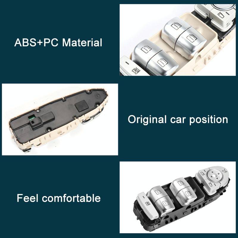 Car Auto Electronic Window Master Control Switch Button for Mercedes-Benz C Class W205 2015-2021 ...