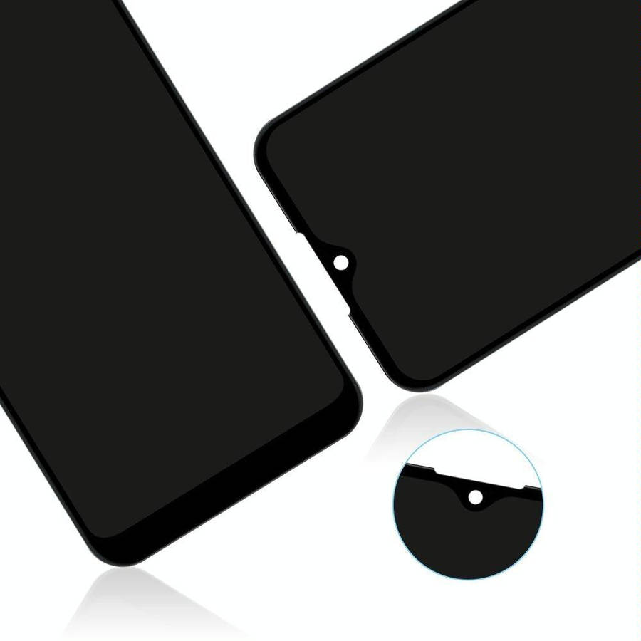 Original PLS TFT LCD Screen (Flex Cable Wide) for Samsung Galaxy A01 (Black)