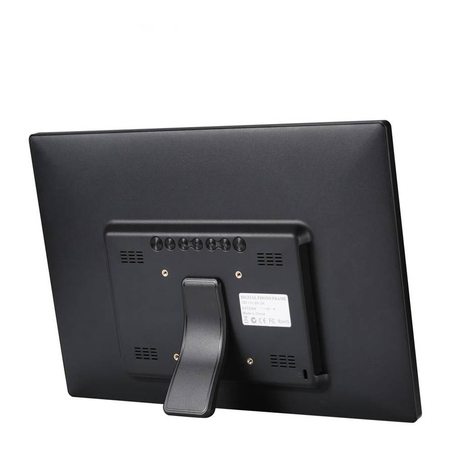 14-inch Digital Photo Frame Electronic Photo Frame Ultra-narrow Side Support 1080P Wall-mounted A...