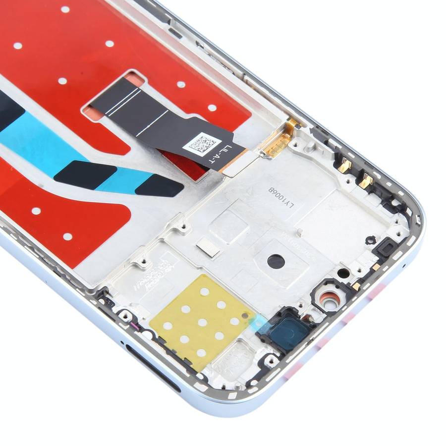 For Honor X50i+ Original LCD Screen Digitizer Full Assembly with Frame (Silver)