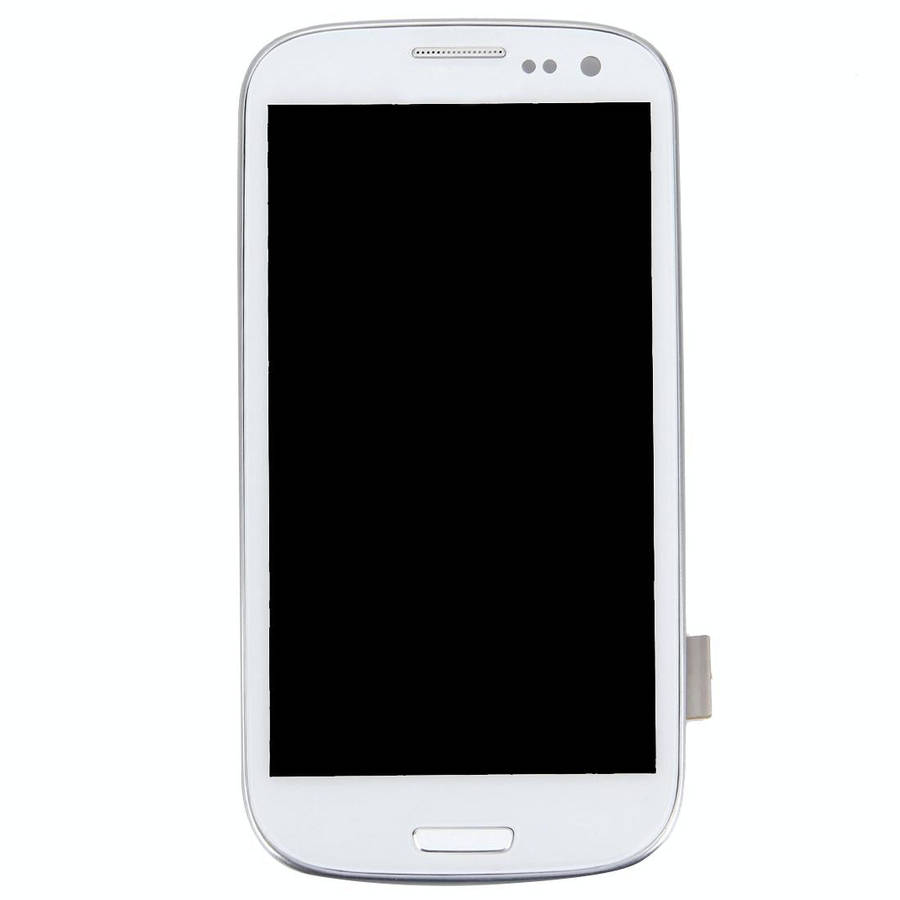 LCD Display (4.65 inch TFT) + Touch Panel with Frame for Galaxy SIII / i9300(White)