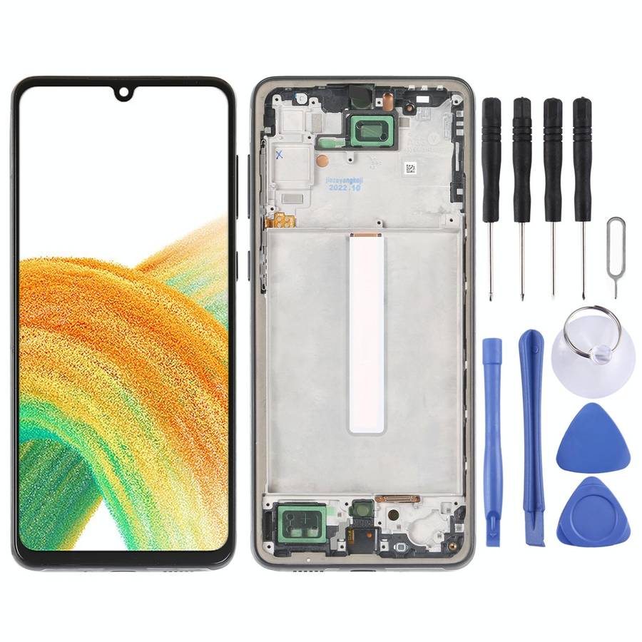 incell LCD Screen For Samsung Galaxy A33 5G SM-A336 Digitizer Full Assembly with Frame,Not Suppor...