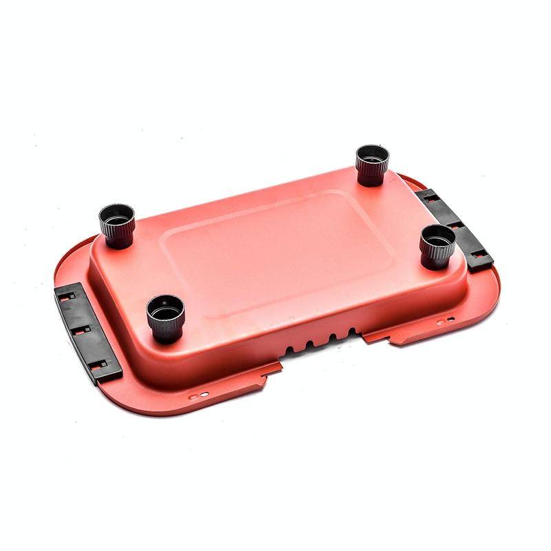 1800W Electric Grill Home BBQ Grill, EU Plug(Red)