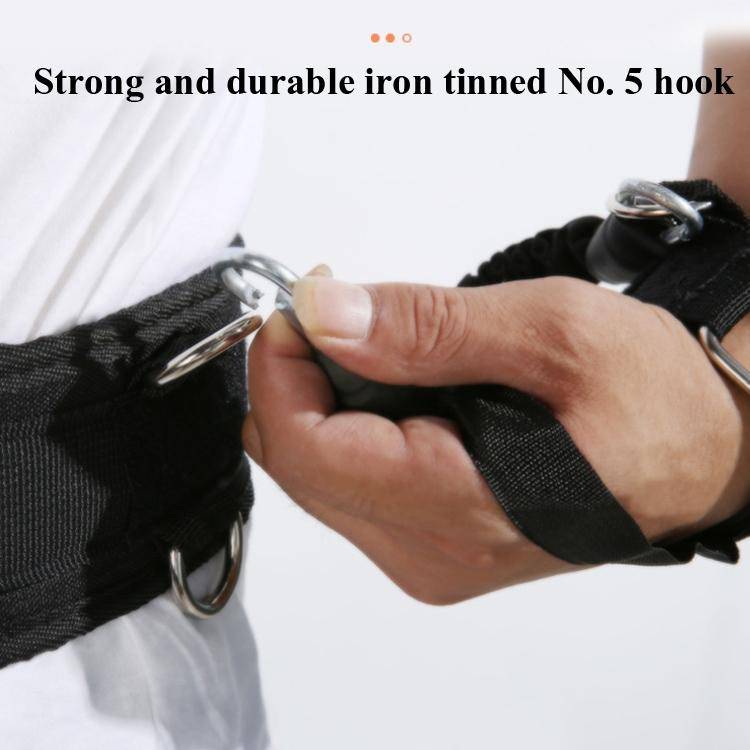 Bounce Trainer Fitness Resistance Band Boxing Suit Latex Tube Tension Rope Leg Waist Trainer, Wei...