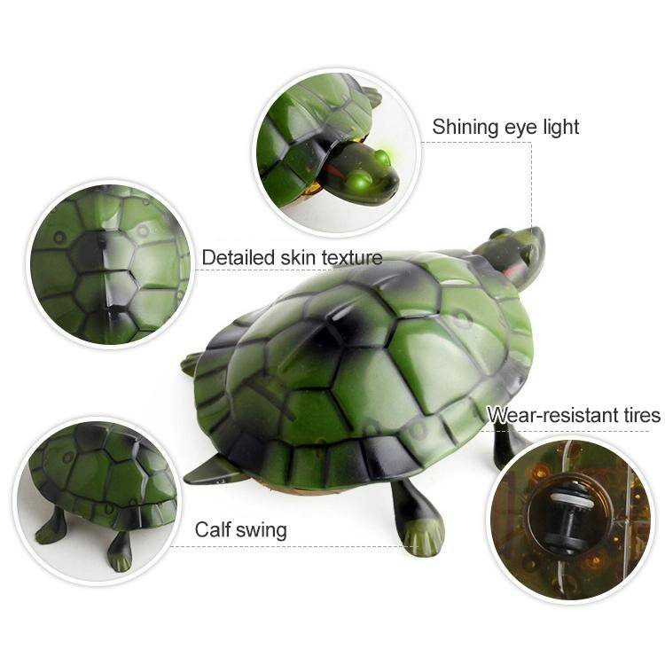 9993 Infrared Sensor Remote Control Simulated Tortoise Creative Children Electric Tricky Toy Mode...