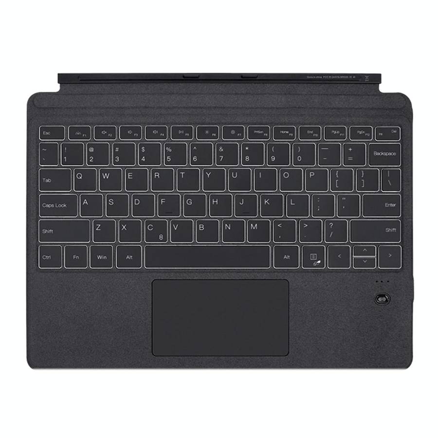 For Microsoft Surface Pro 8 / 9 / X Magnetic Bluetooth Keyboard with backlight