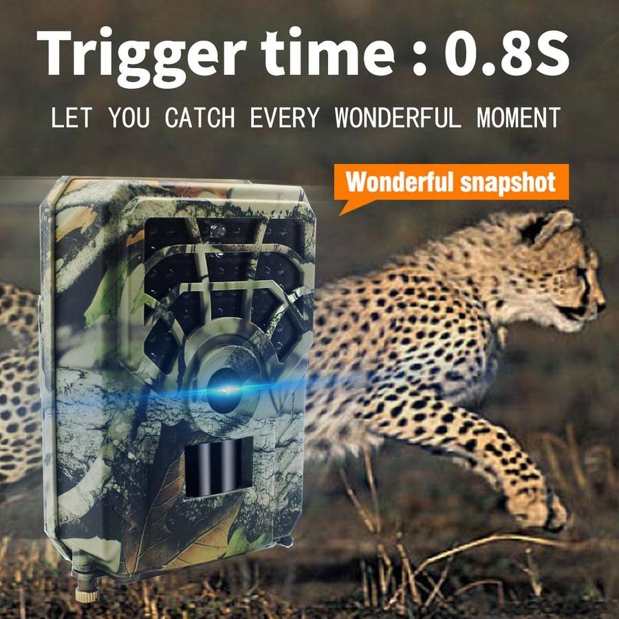 PR300 Outdoor Night Vision Hunting Tracking Camera 12MP Motion Activated