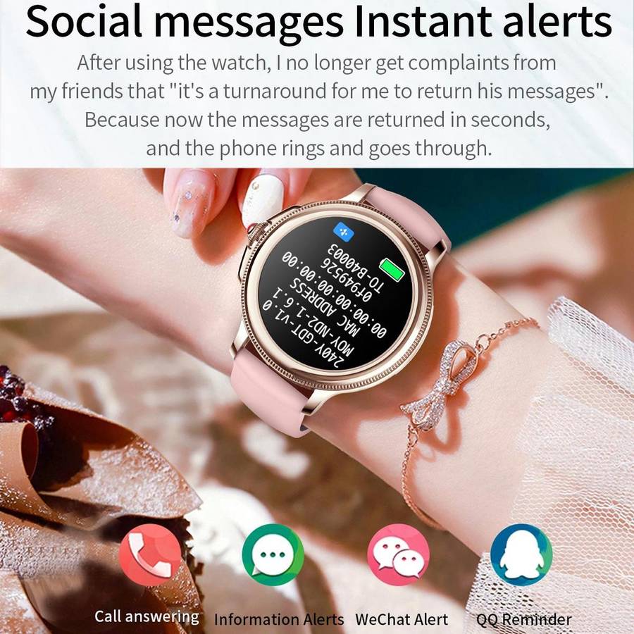 CF96 1.2 inch Waterproof Smart Silicone Strap Wristband Support Heart Rate Monitoring / Blood Pre...