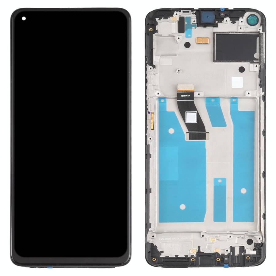 OEM LCD Screen for Huawei Mate 40 Lite Digitizer Full Assembly with Frame(Black)