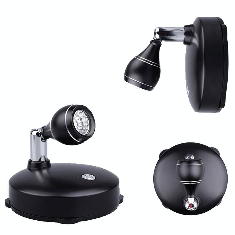 TL006-SIN Jewelry Art Exhibition USB Charging Decorative Wall-mounted LED Spotlights with Remote ...
