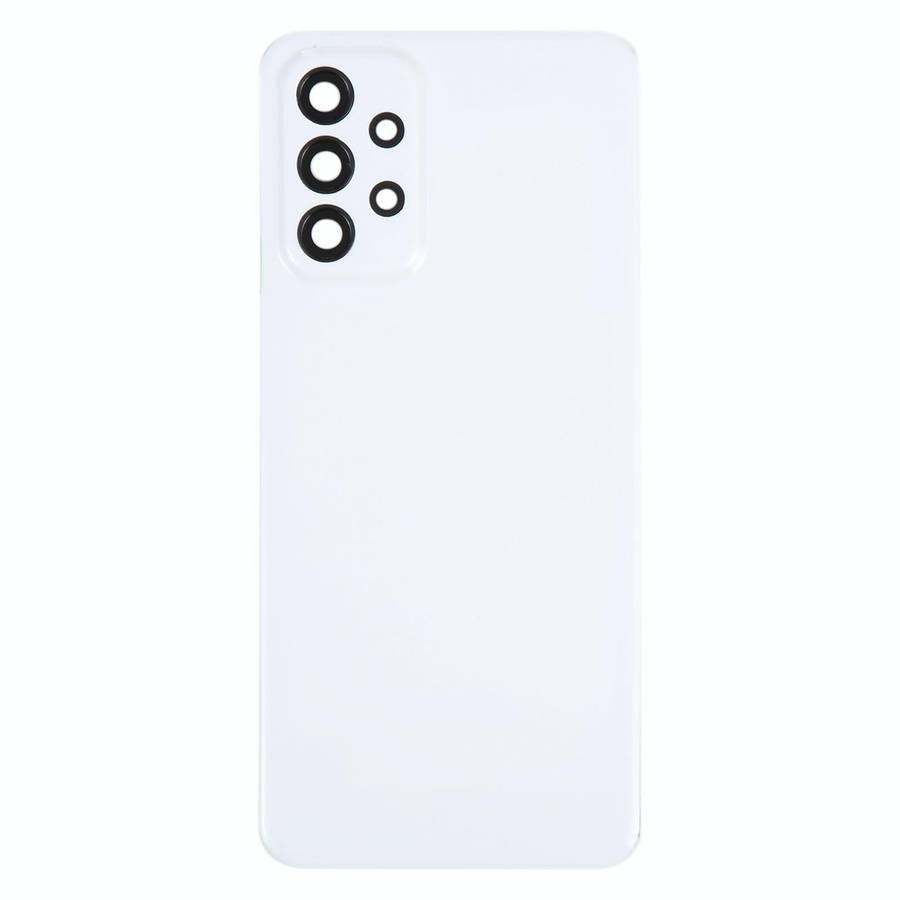For Samsung Galaxy A23 4G SM-A235F Original Battery Back Cover with Camera Lens Cover(White)