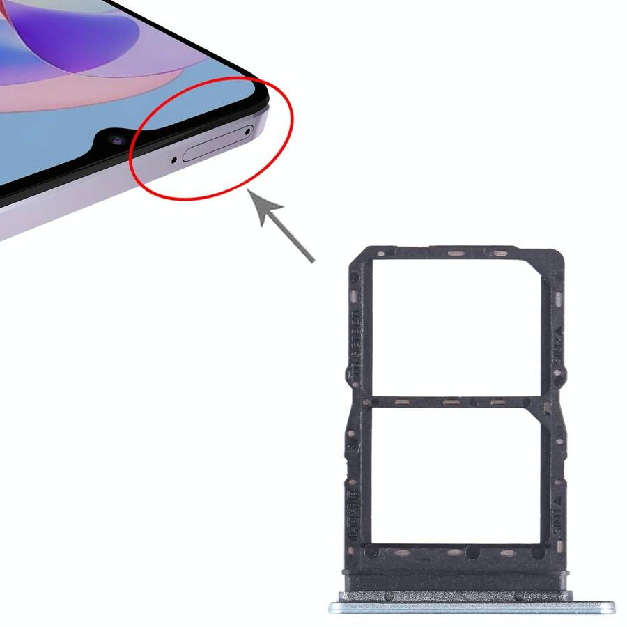 For Honor Play 40S SIM + SIM Card Tray (Green)