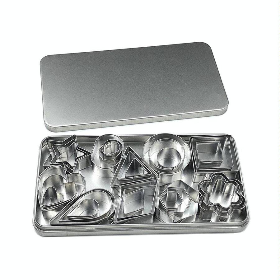 30 PCS / Set Stainless Steel Biscuit Mold
