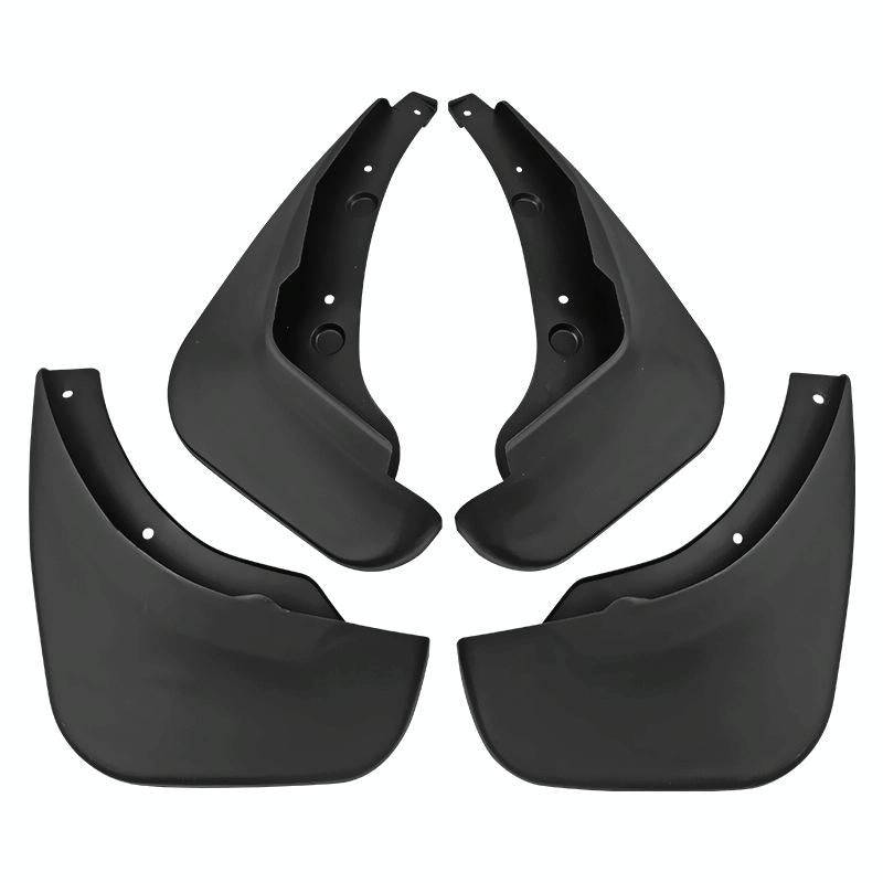 For Mazda 2 Hatchback 2007-2012 4pcs/Set Car Auto Soft Plastic Splash Flaps Fender Guard