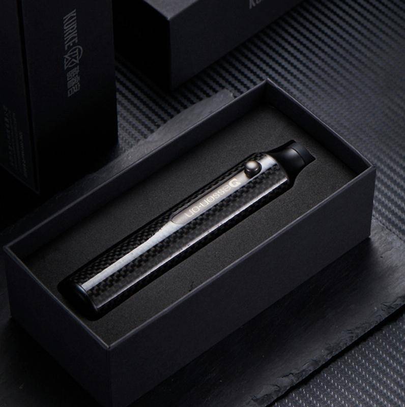 KURKE Anti-Smoke Ash Falling Cigarette Cover Car Ashtray, Colour: Walnut