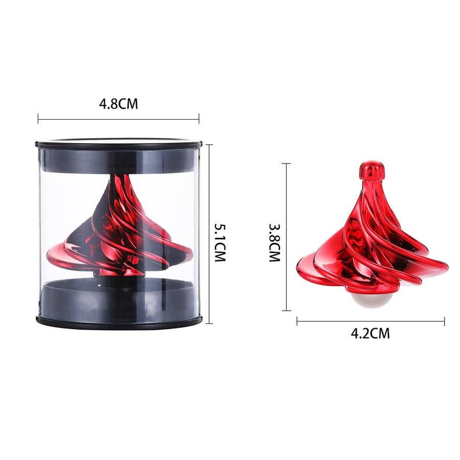 Air Aerodynamic Wind Gyroscope Blown Spin Silent Stress Relief Toys WinSpin Wind Fidget Spinner(S...