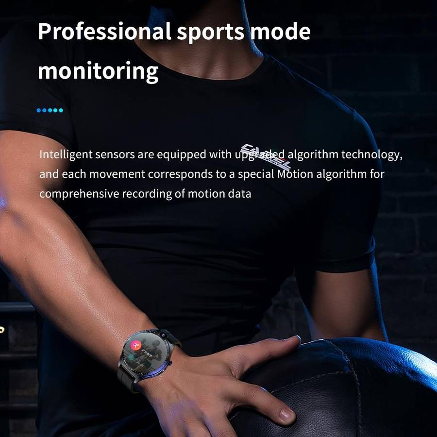 L01 1.43 inch IP67 Waterproof 4G Android 9.0 Smart Watch Support Face Recognition / GPS, Specific...