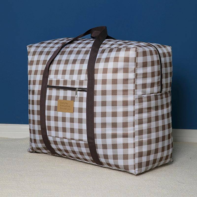 Oxford Cloth Washable Dustproof Quilt Storage Bag Travel Moving Portable Storage Bag, Specificati...