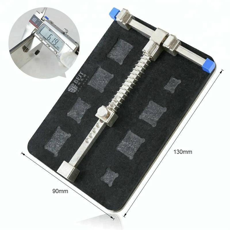 BEST-001E DIY FIX Stainless Steel Circuit Board PCB Holder Fixture Work Station for Chip Repair t...