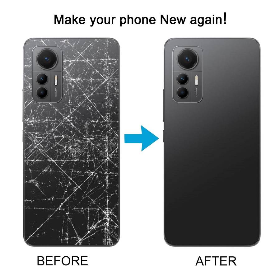 For Xiaomi 12 Lite Original Battery Back Cover(Green)