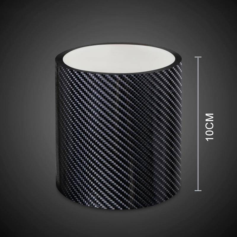 Universal Car Carbon Fiber Door Anti-collision Strip Protection Guards Trims Stickers Tape, Size:...