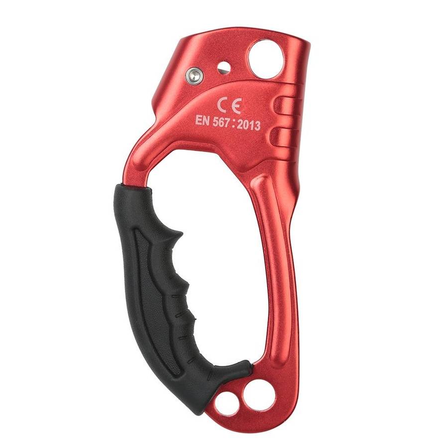 XINDA TP-8606 Outdoor Rock Climbing Aerial Work Anti-fall Handheld Rope Gripper for 8-12mm Diamet...