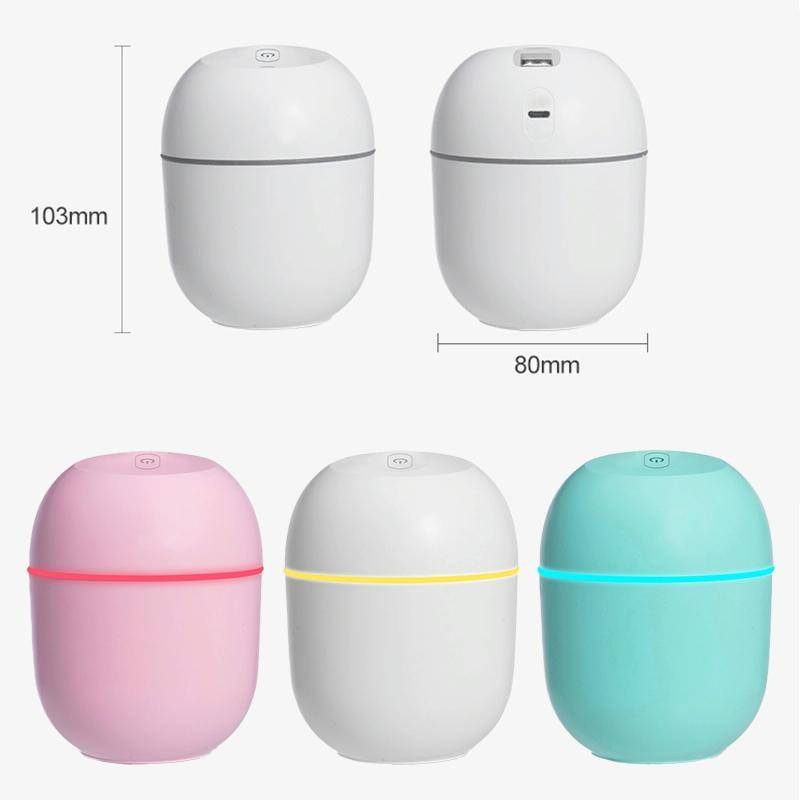 Disinfecting Humidifier USB Home Silent Bedroom Large Capacity Desktop Aroma Diffuser(Pink)