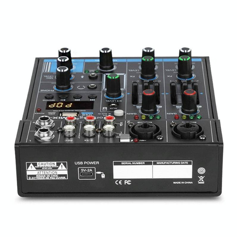 USB Balanced 4-ways Home Computer Recording Bluetooth Sound Card(M4)