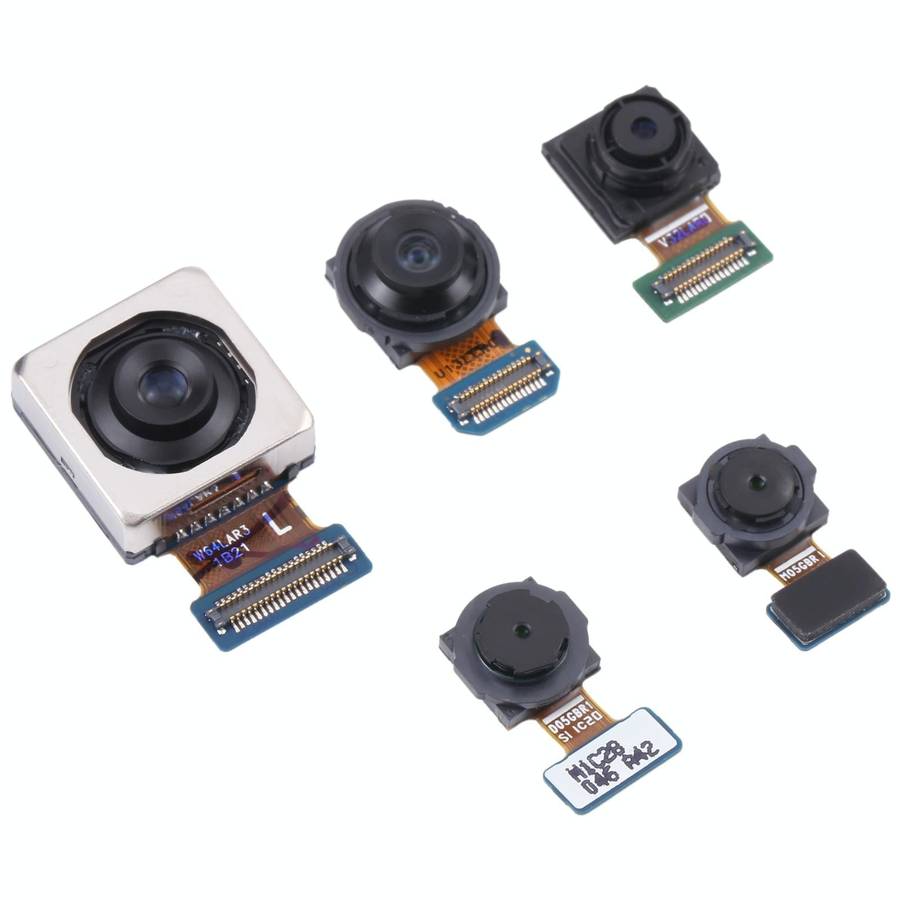 For Samsung Galaxy A52 SM-A525 Original Camera Set (Depth + Macro + Wide + Main Camera + Front Ca...