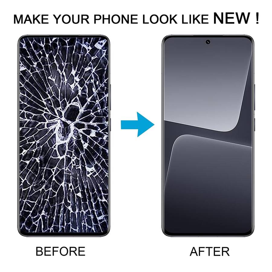 For Xiaomi 13 Pro Original AMOLED Material LCD Screen Digitizer Full Assembly with Frame (Silver)