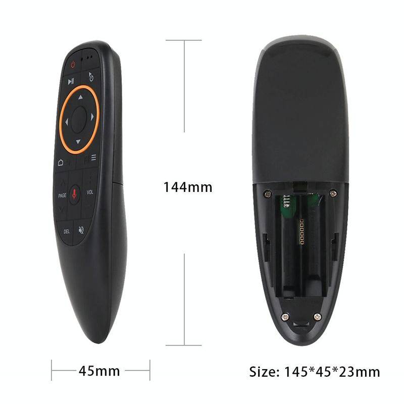 Intelligent Voice Remote Control With Learning Function, Style: G10S Pro BT Dual Mode