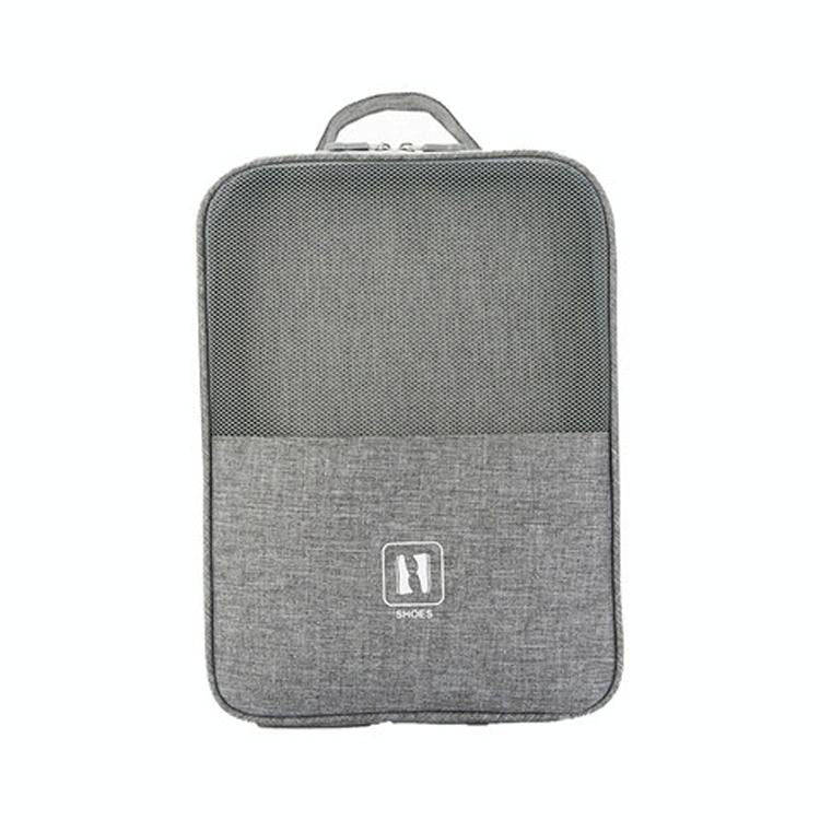 Multifunctional Travel Shoe Storage Bag Portable Multi-layer Shoe Box(Grey)
