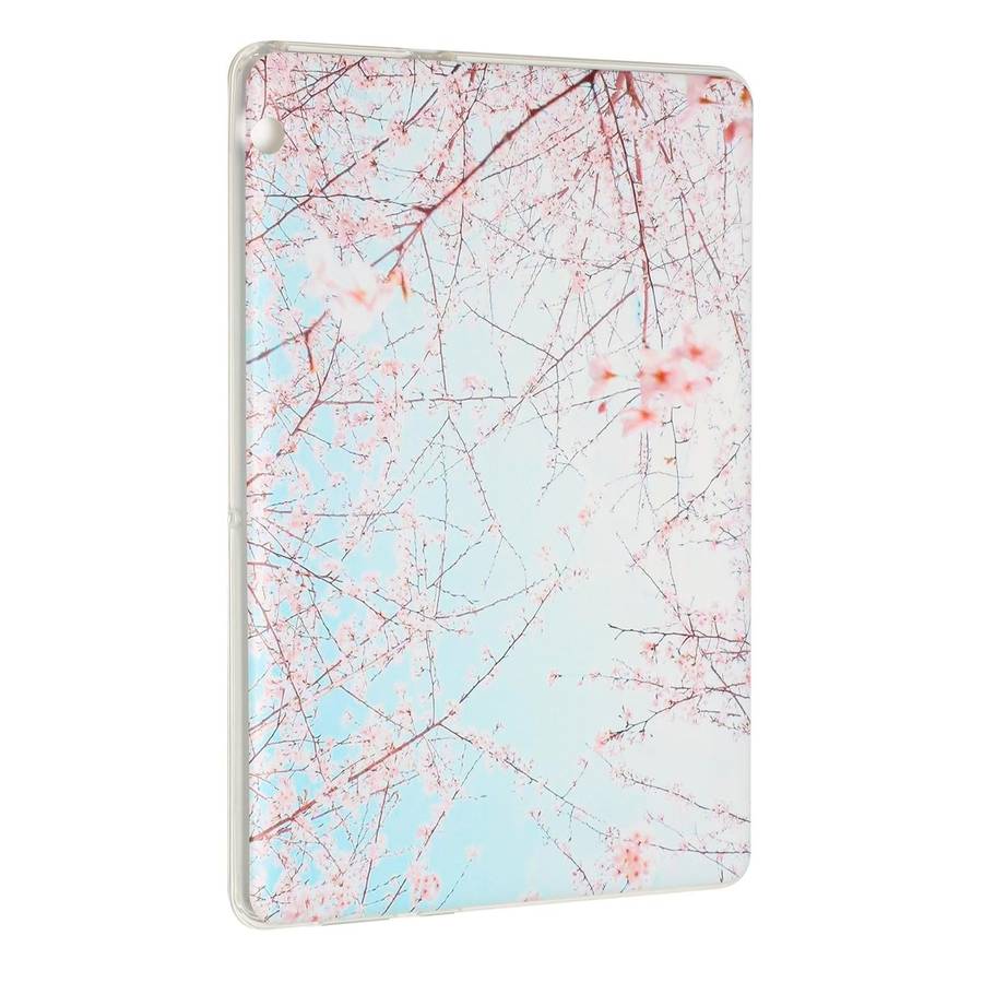 For Huawei MediaPad T3 10 Painted TPU Tablet Case(Cherry Blossoms)