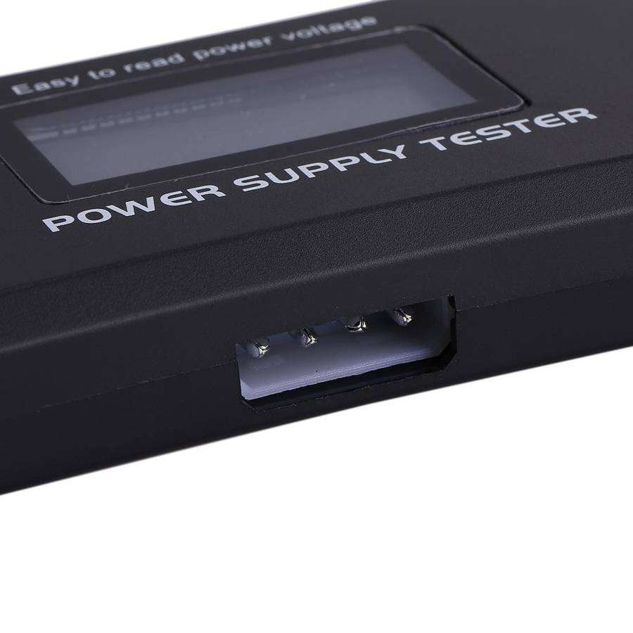 Digital LCD Display PC Computer 20/24 Pin Power Supply Tester Checker Power Measuring Diagnostic ...