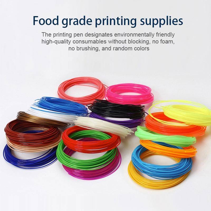 3D Printing Pen Low Temperature Painting Pen With 80m PCL(Blue)