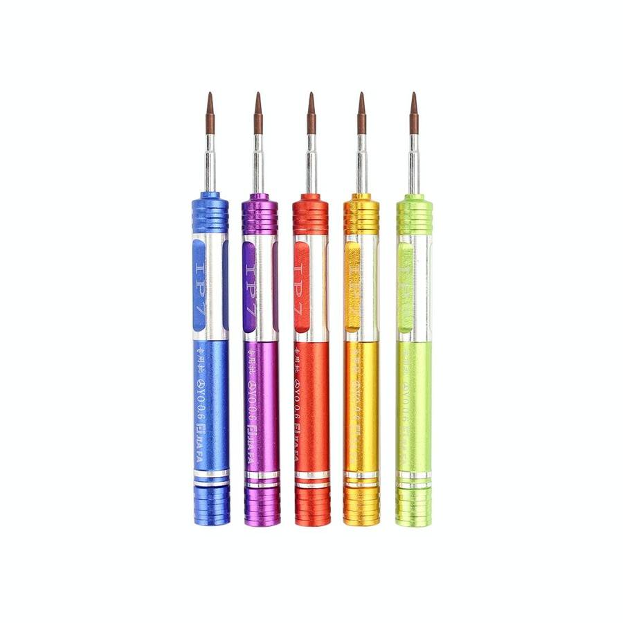 JF-iphone7 Tri-point 0.6 Part Screwdriver for iPhone 7 & 7 Plus & Apple Watch(Gold)