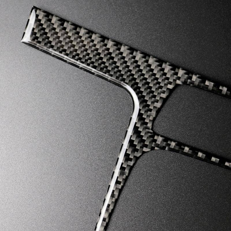 Car Carbon Fiber Gear Position Panel Decorative Sticker for Audi 2010-2018 Q5 / 2009-2016 A4L / 2...