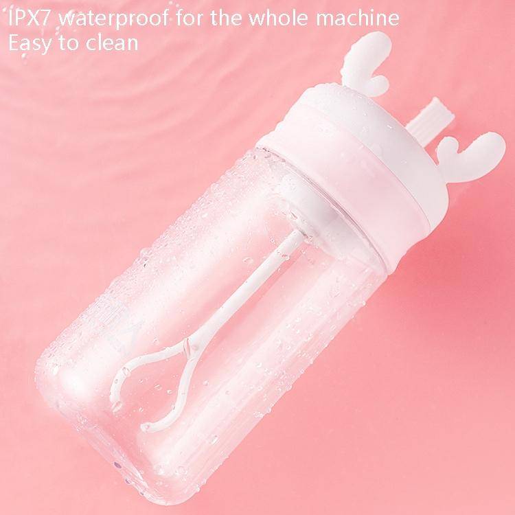 V7 Automatic Electric Stirring Cup Plastic Shake Cup(Light Green)