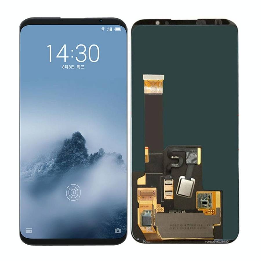 Original LCD Screen for Meizu 16th Plus with Digitizer Full Assembly(Black)