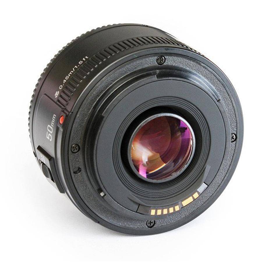 YONGNUO YN50MM F1.8N 1:2.8 Large Aperture AF Focus Lens for Nikon DSLR Cameras(Black)