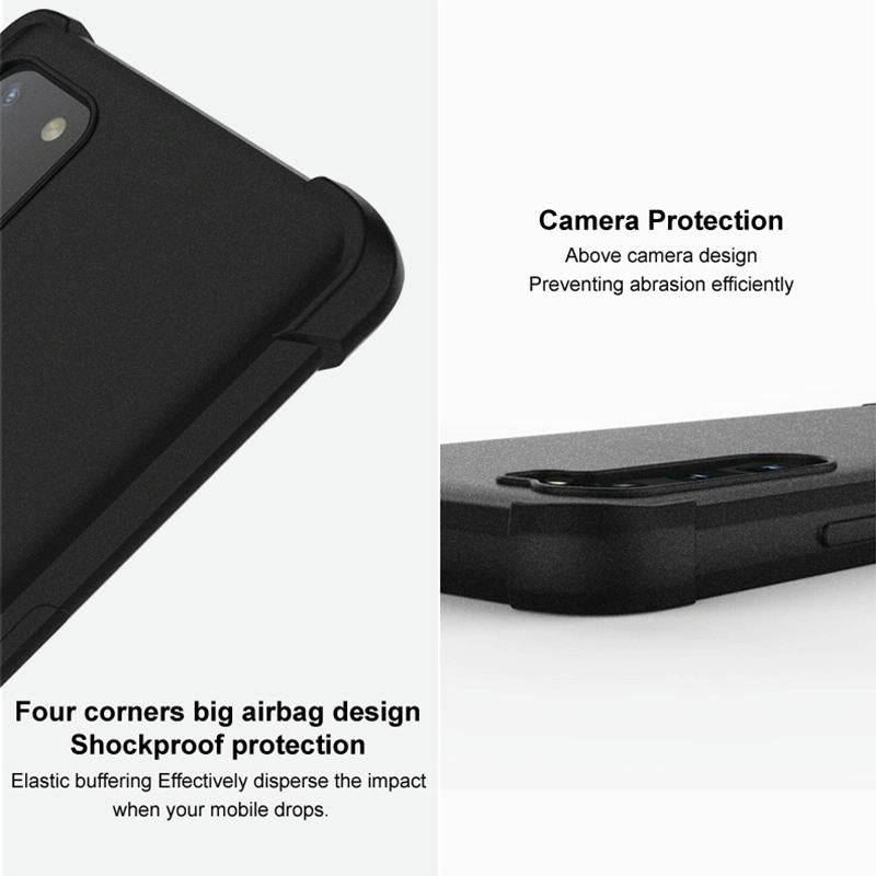 For ZTE nubia Red Magic 8 Pro 5G imak Shockproof Airbag TPU Phone Case(Matte Grey)