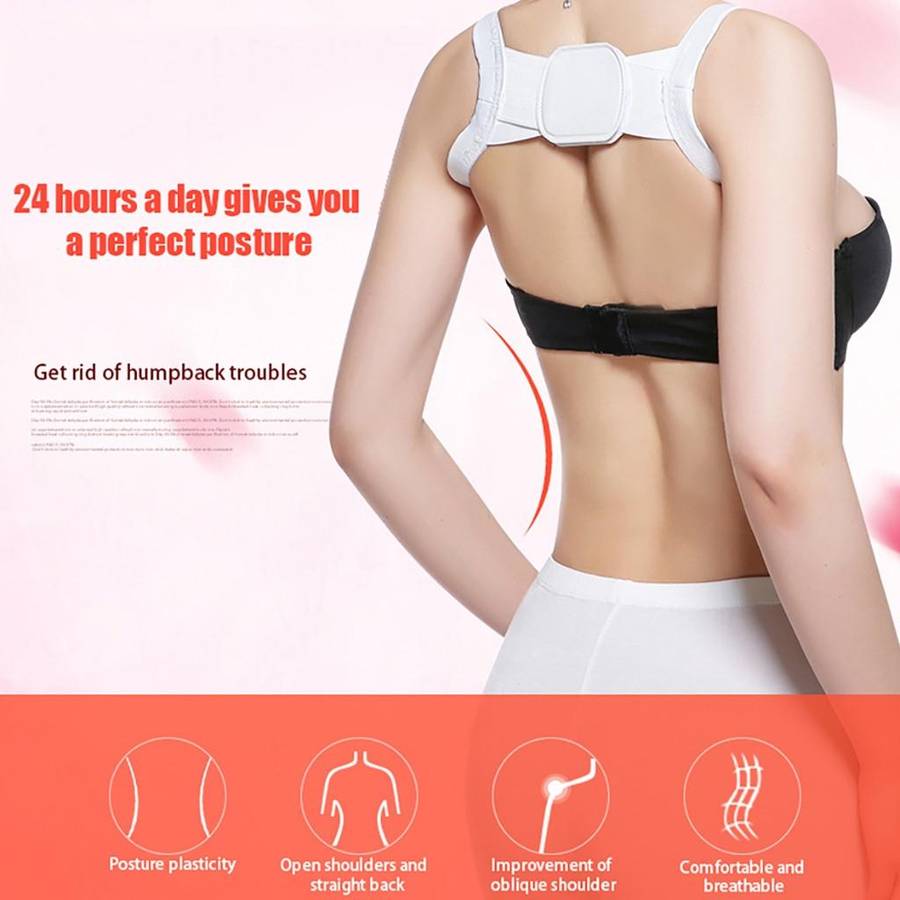 Adjustable Women Back Posture Corrector Shoulder Support Brace Belt Health Care Back Posture Belt...