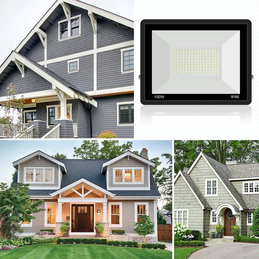 30W Linear LED Spotlight Outdoor Project Light Waterproof Garden Energy-Saving Lighting Floodligh...