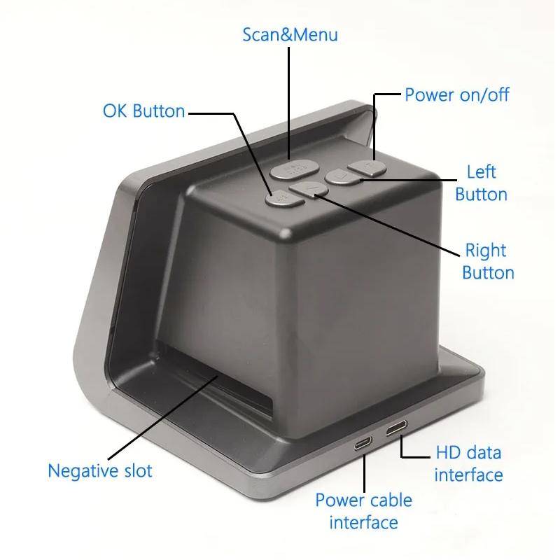Tonivent TON171 24-48 Mega Pixels 5 inch HD Screen Film Scanner(EU Plug)
