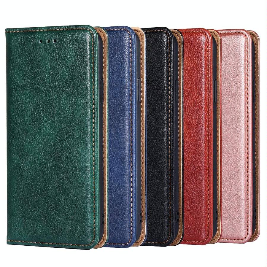 For Itel Vision 1 Pro Gloss Oil Solid Color Magnetic Leather Phone Case(Rose Gold)