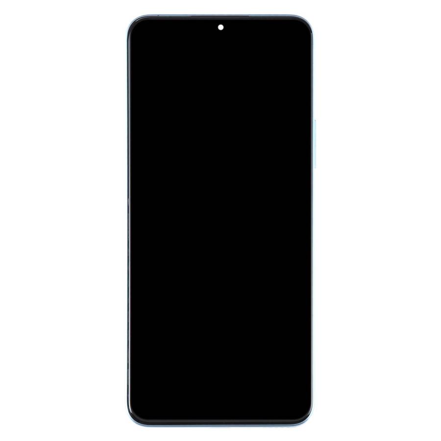 Original LCD Screen For Honor X8a Digitizer Full Assembly with Frame(Blue)