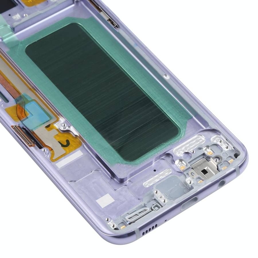 OLED LCD Screen for Samsung Galaxy S8+ SM-G955 Digitizer Full Assembly with Frame (Purple)