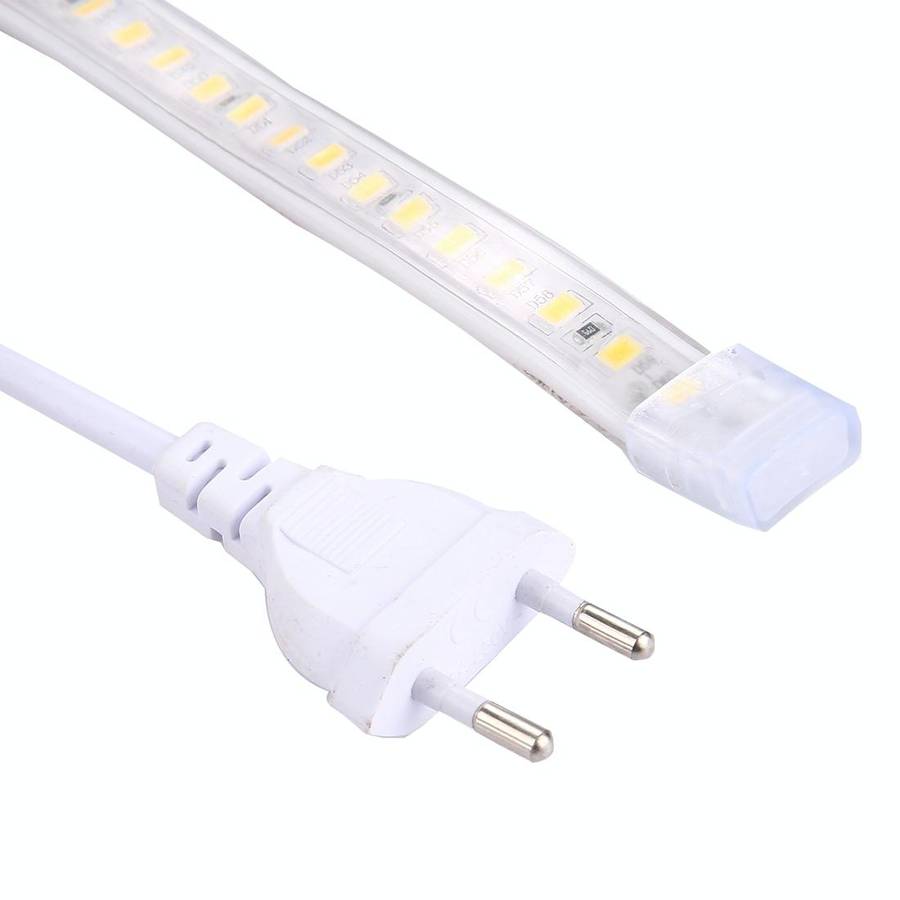 Casing Waterproof LED Light Strip, Length: 2m, Waterproof IP65 SMD 5730 LED Light with Power Plug...